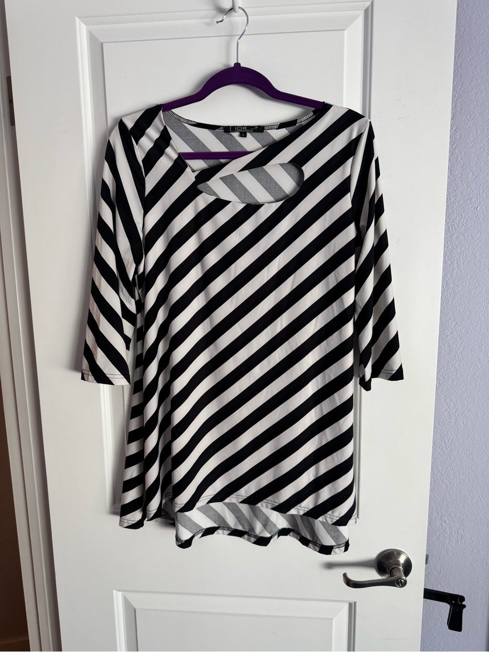 LIOR PARIS, blk/wht, hi/low, 3/4, xlnt